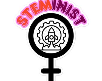 STEMinist Sticker - Feminist STEM Power
