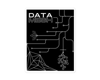 Datentechnik: Sticker ""Datennetz"""