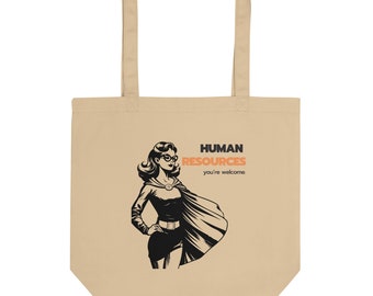 Arbeit Humor Personal. Gern geschehen. Eco-Einkaufstasche
