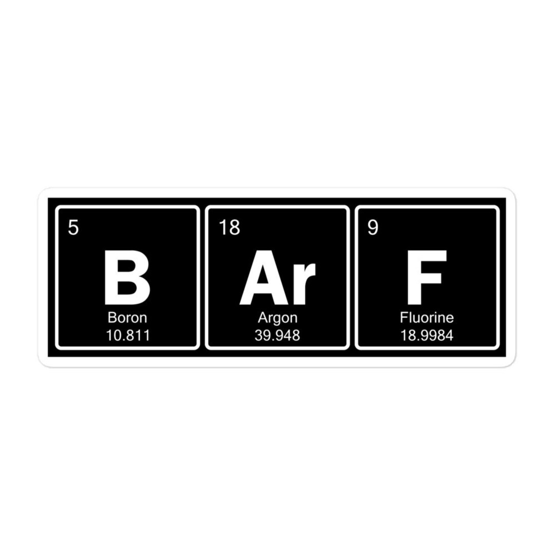 Chemistry: Sticker 
