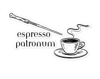 Work Humor: Espresso Patronum Spell Sticker