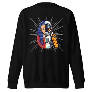 Astronomie: oude astronaut piramide Pharoah unisex premium sweatshirt