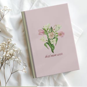 Pink Flower Diary - Etsy