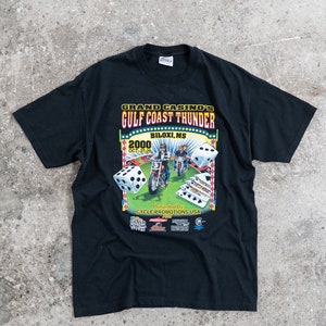 Vintage Style, Graphic Tee - Grand Casino (Size Large)