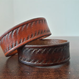 Leather bracelet