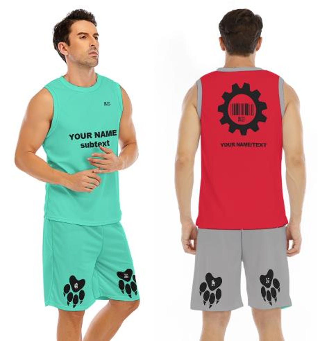 Custom Sona Suit Basketball Jersey & Shorts With Ur Text Puppy Furry ...