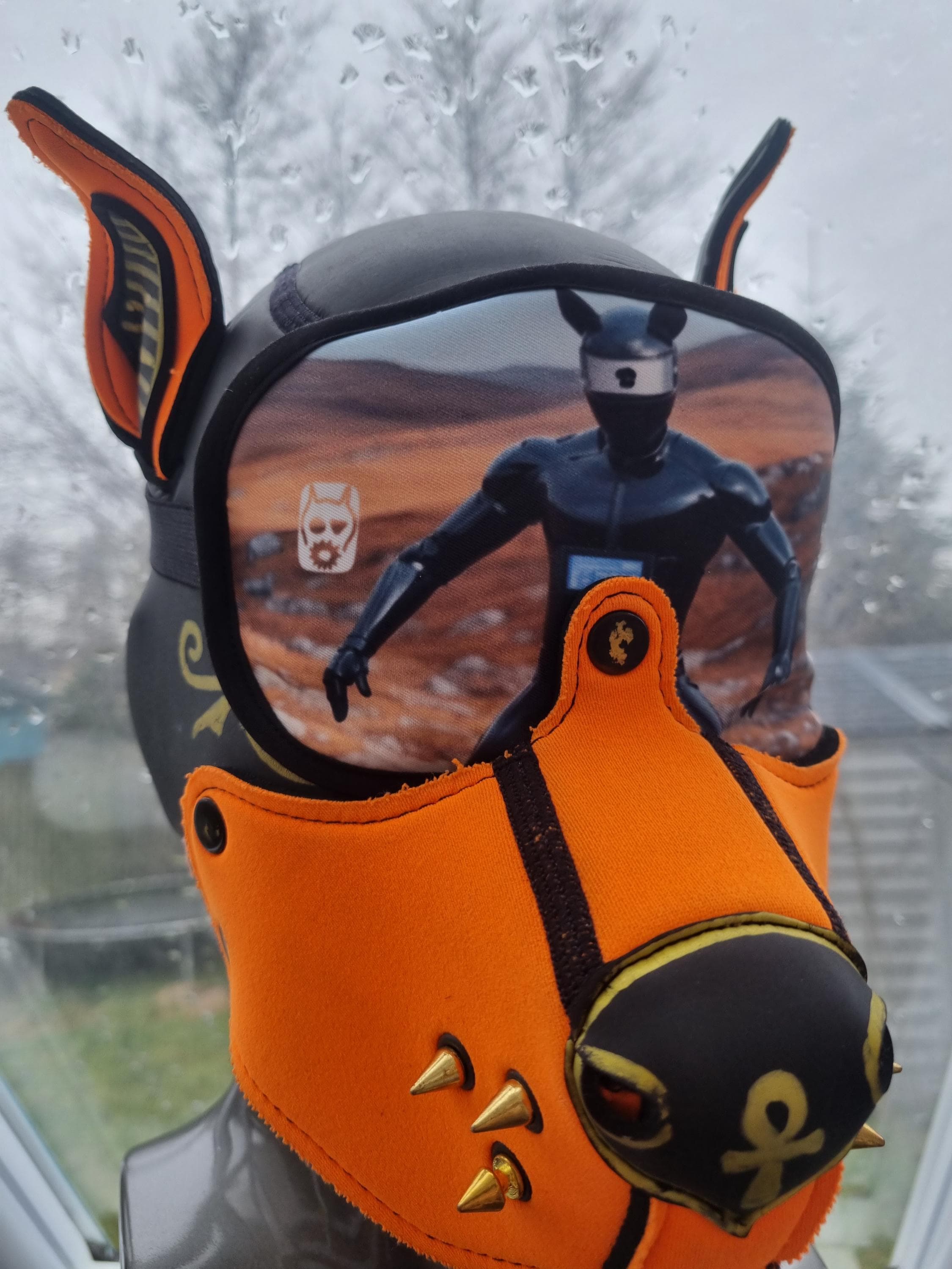 ドッグマスク ケモノ ラバー シリコン ラテックス ゴム ドッグマスク