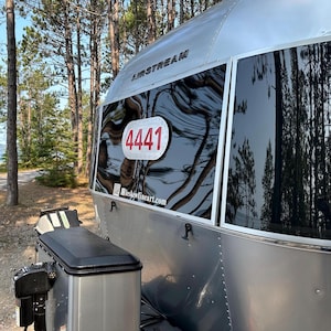 AIRSTREAM “Replica Pill Window” Rally Placard!  Limited stock available!  Best way to show off your BRNs without sticking them on your r