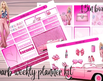 Barbie inspired Weekly Kit