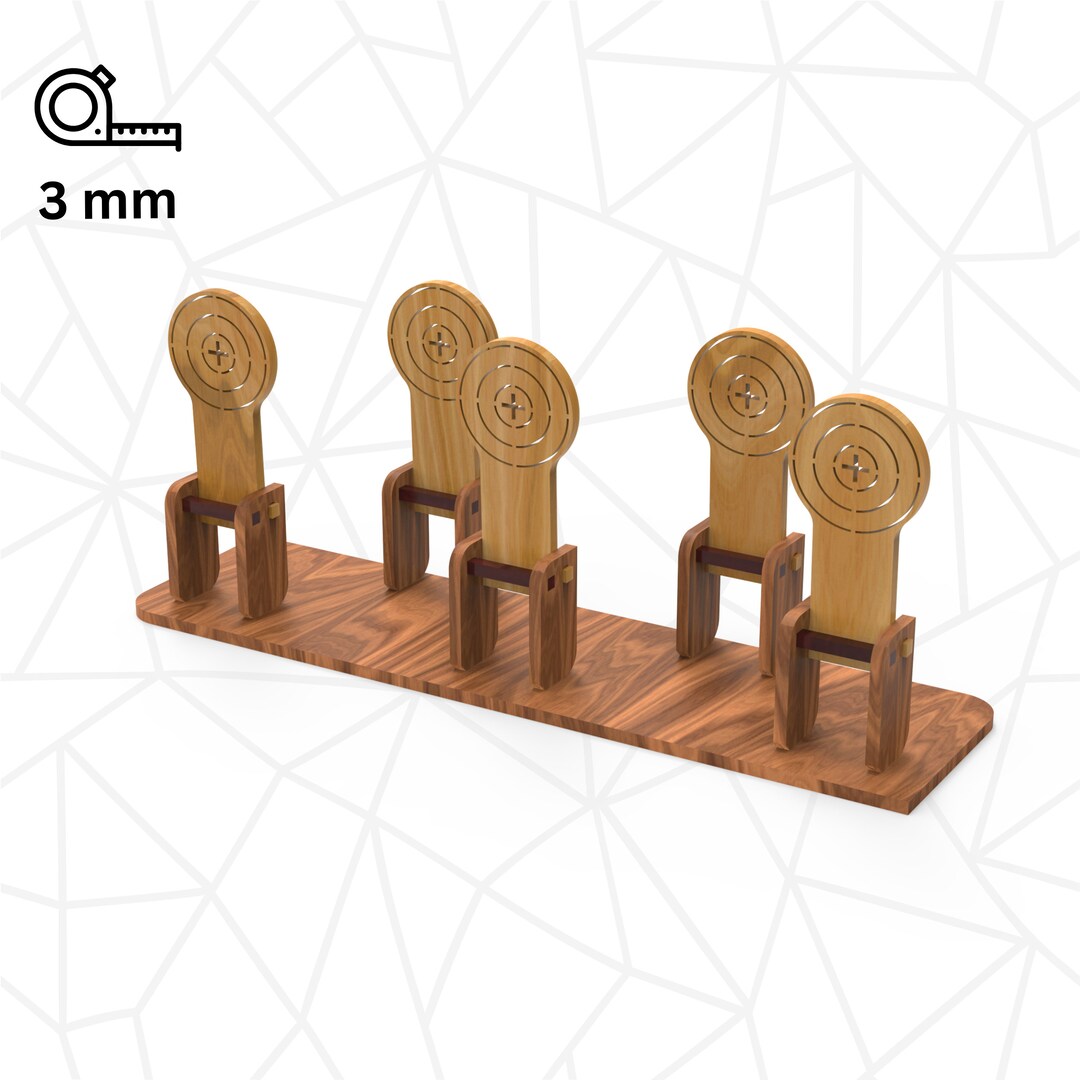 Straight Shooter Targets Rubber Band Gun Targets Toy Gun Targets ...