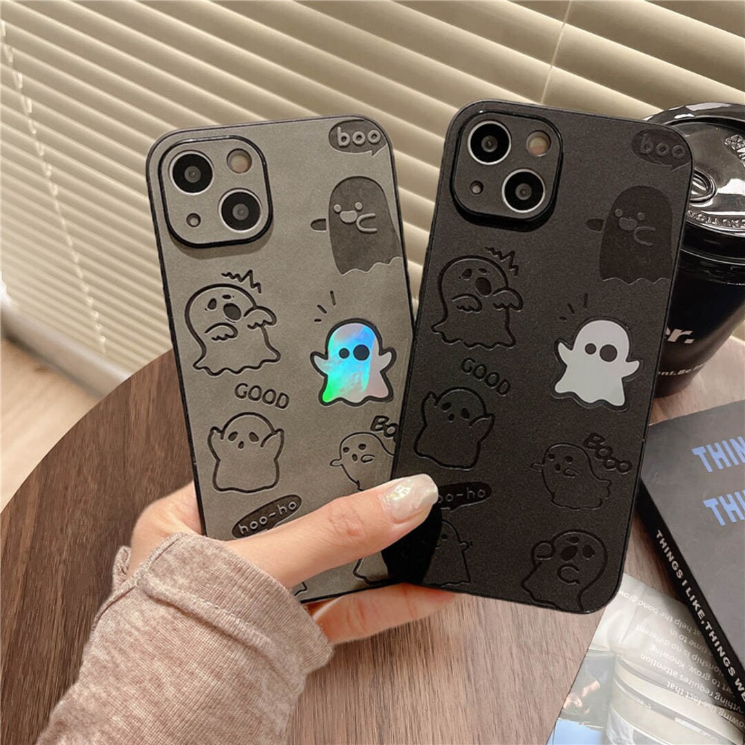 Ghost Phone Case Cute and Friendly Halloween Ghosts Phone Etsy