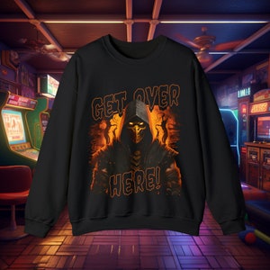 Halloween Theme Sweatshirt: Zombified Scorpion Design, Creepy and Cool, Limited Edition