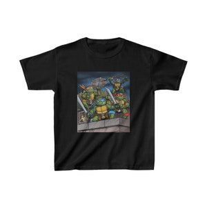 Teenage Mutant Ninja Turtles Jeugd T-shirt: Kids TMNT Shirt voor kleine helden