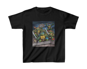 Teenage Mutant Ninja Turtles Youth Tee: Kids TMNT Shirt for Little Heroes