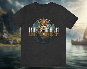 Kracht en stijl - Shield Maiden Viking T-shirt voor dames
