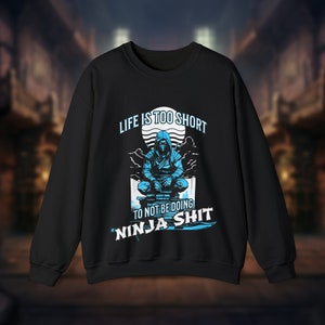 Ninja Sweatshirt: Perfect Gift for Martial Arts Lovers