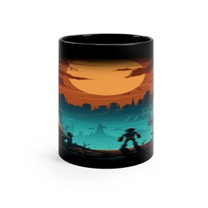 11oz Mega Man Halloween Kaffeebecher