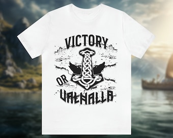 Shirt Noorse mythologie Victory of Walhalla: Vikingcadeau