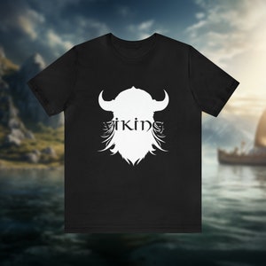 Nordic Adventure Beckons: Viking Helmet Tee for Women