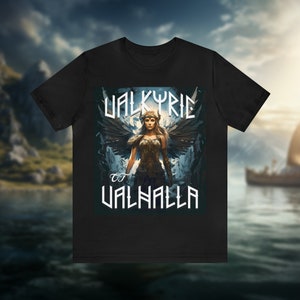 Valkyrie of Valhalla Norse Mythology Tee - Perfect Gift for Viking and Norse Mythology Lovers