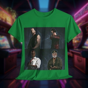 Unisex Zombie Apocalypse Crew Tee - Left 4 Dead 1 Inspired
