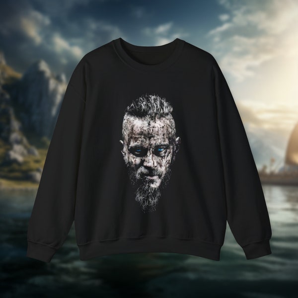 Unisex Ragnar Lothbrok Sweatshirt - The Saga of Ragnar Lothbrok Fan Apparel