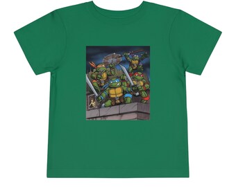 Toddler TMNT T-Shirt: Colorful Ninja Turtles Tee