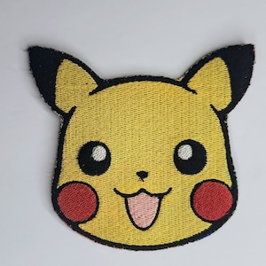 Pikachu Embrodiered Patch
