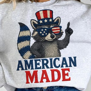 アメリカ製のアライグマPNG、愛国的なアライグマPNG、独立記念日のアライグマPNG、独立記念日のアライグマPNG、赤白青のアライグマPNG