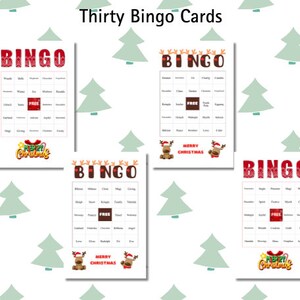 Christmas Bingo Pack