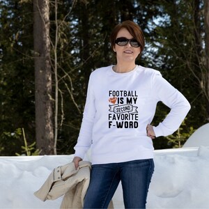 Football is my Second Favorite F Word - Comfort Colors - Long Sleeve T-Shirt