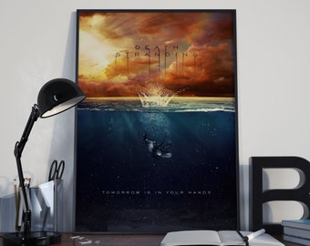 Death Stranding Poster | Gaming Poster | 3 Colors 1 Price | Room Decor | Wall Decor | Gaming Decor | Gaming Gifts | Video Game Poster