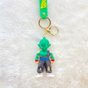 Dragonball Z Piccolo daimao demon king green key chain b antenna coin bag gold charm cartoon character evil guru