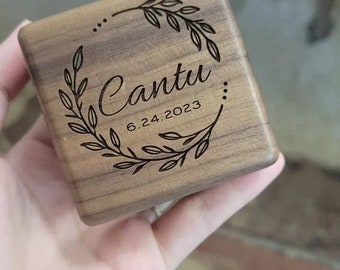 Ring Box Holder, Wedding Ring Box