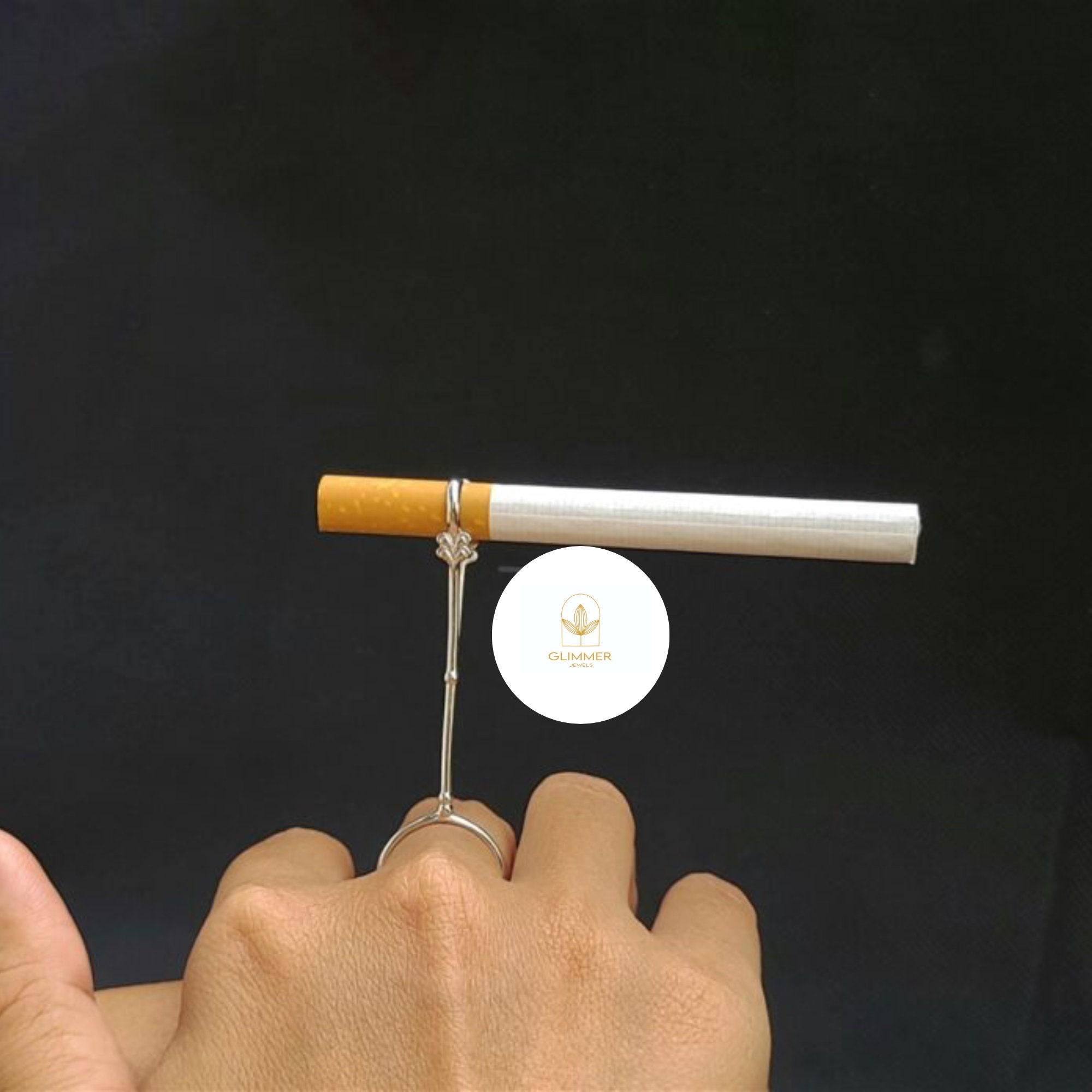 Cigarette Holder Ring, Smoking Accessories