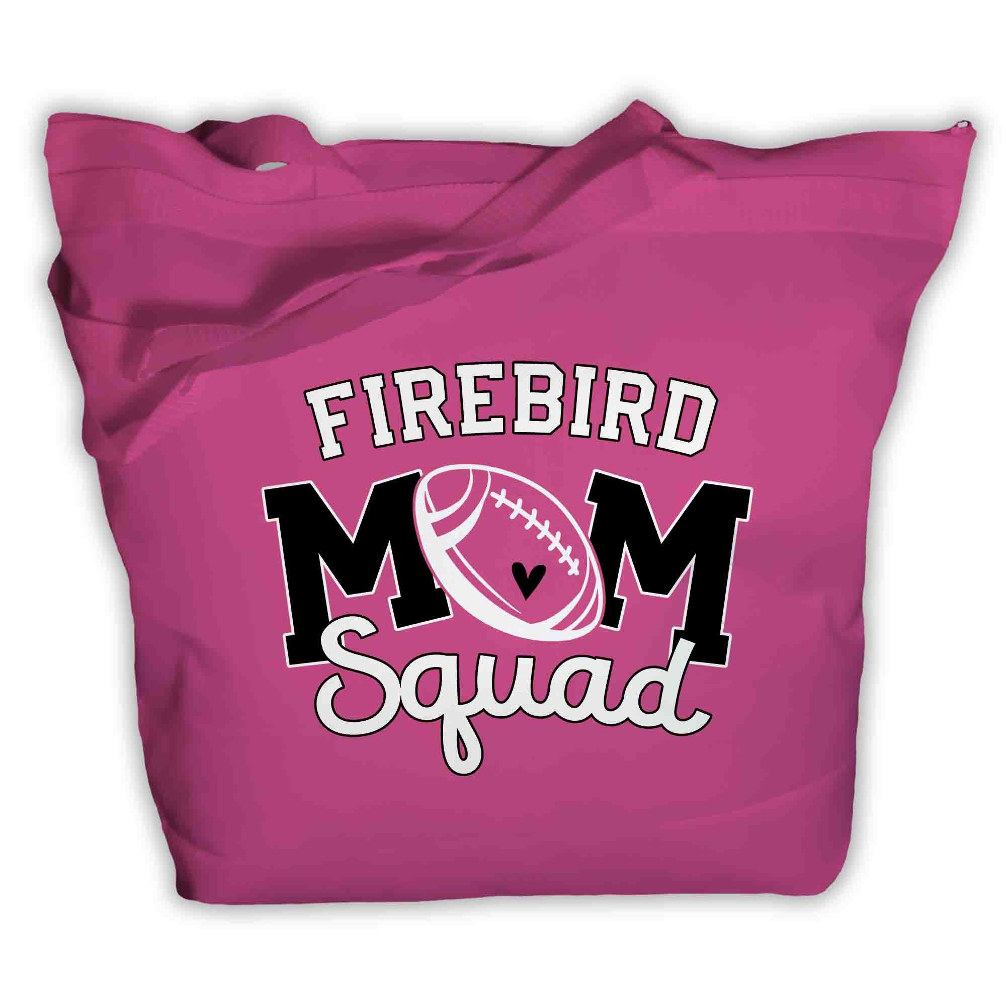 Personalized Football Tote Bag Custom Football Mom Squad Etsy