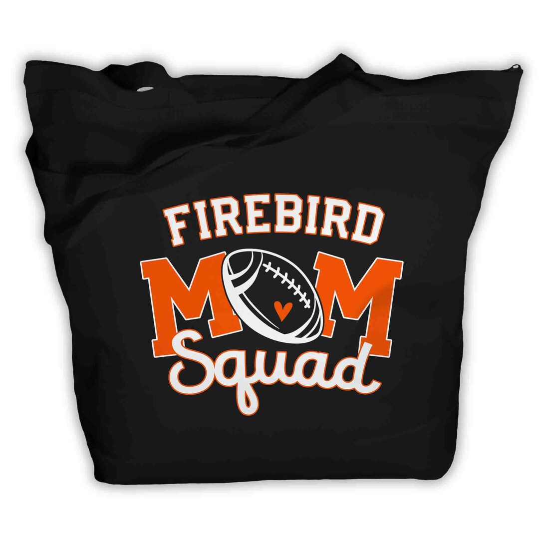 Personalized Football Tote Bag Custom Football Mom Squad - Etsy