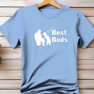 Best Buds Tshirt Matching Daddy Me Shirt Father Son Father's Day T ...