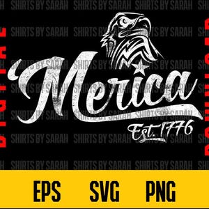 Men&#39;s Funny 4th July PNG Merica SVG Fire Est 1776 Eagle Inedependence Day eps Patriotic &#39;Merica Day Gift Idea Shirt Sublimation Design