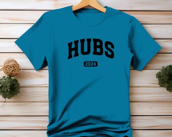 Hubs Shirt, Hubs Shirts, Custom Year, Personalized Husband Shirt, Gift For Him, Wedding, Groom, Hubs Tshirt, Anniversary Gift, Groom Shirt