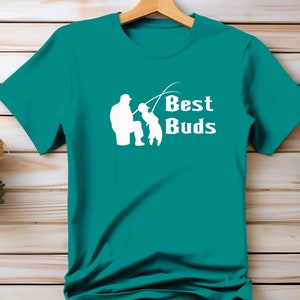 Best Buds Tshirt Matching Daddy Me Shirt Father Son Father's Day T ...