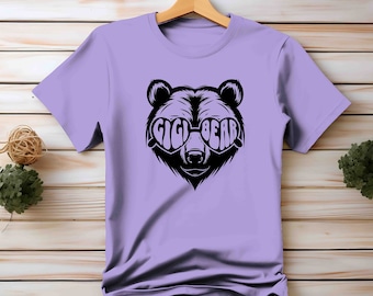 Gigi Bear Shirt, Gigi Gift, Gift For Her, Mother's Day, Shirt For Gigi, Bear Shirt, Gigi Bear, Bear Family Shirt, Group Shirts, Matching