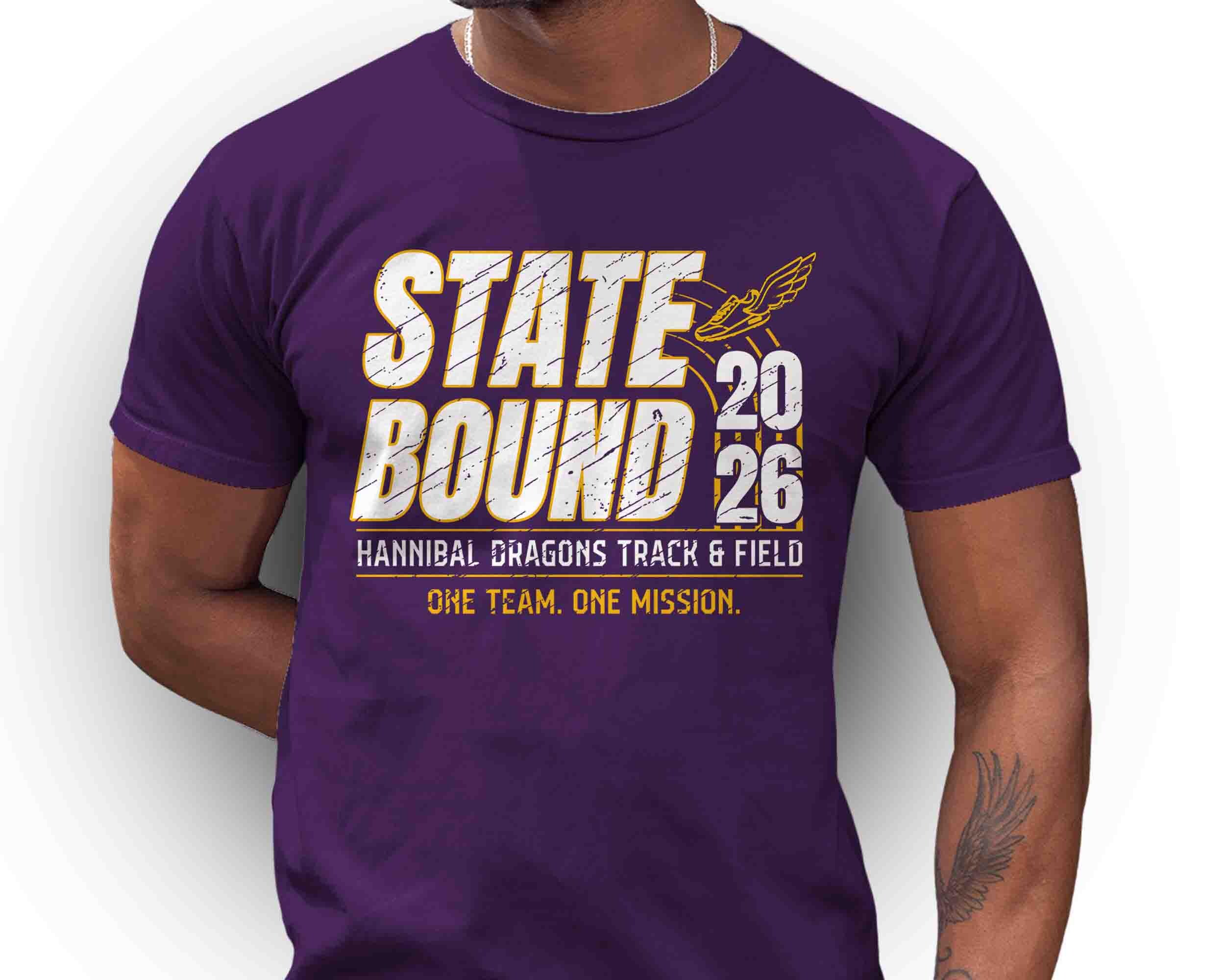 Custom State Bound Track and Field PNG Grunge Personalized Runner ...