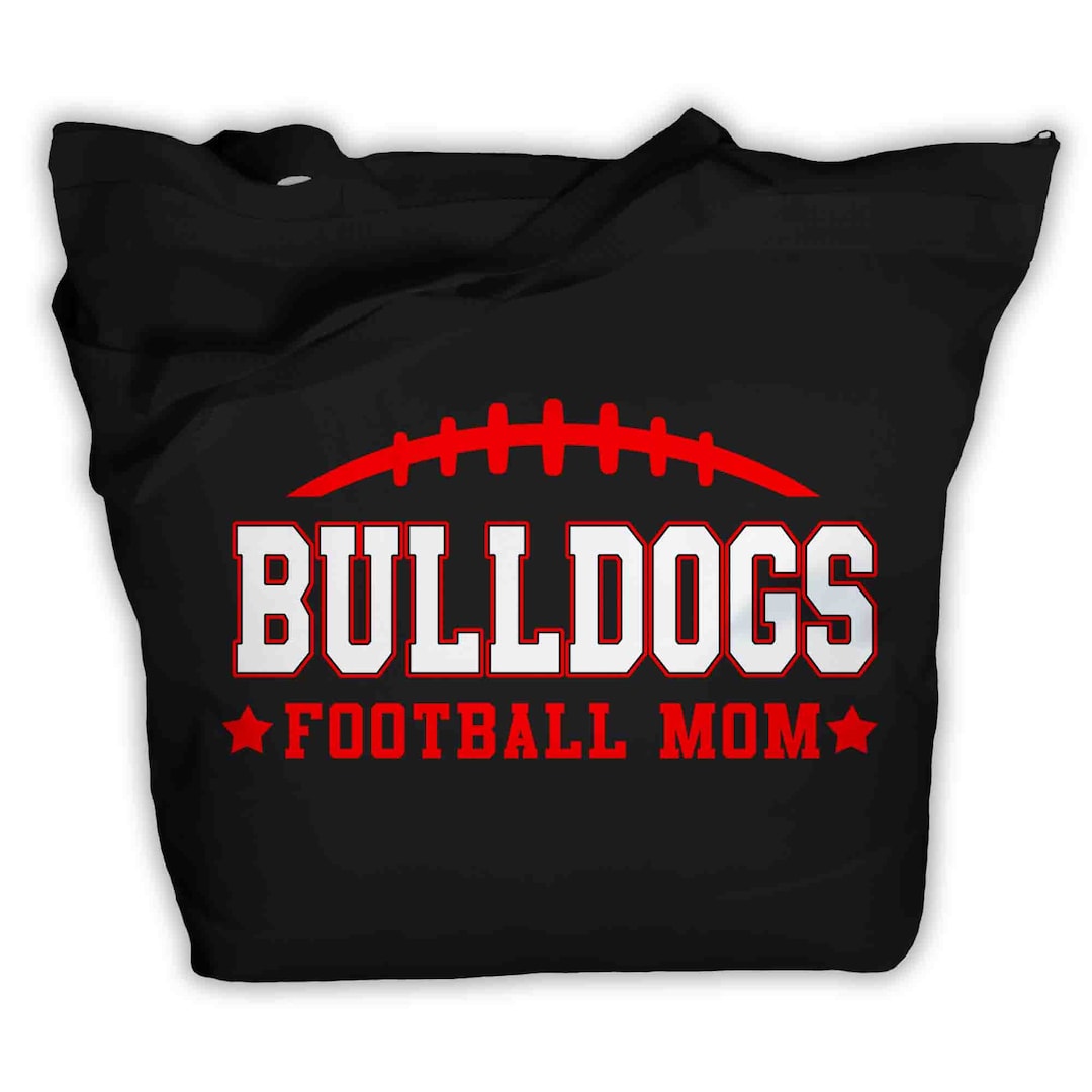 Personalized Football Tote Bag Custom Football Laces Tote Personalized