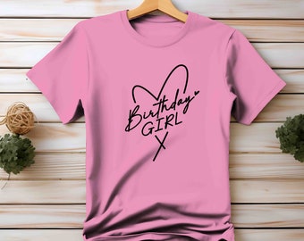 Birthday Girl Shirt, Group Shirts, Matching T Shirts, Birthday GIft, For Her, Birthday Shirts, Cute Birthday Shirt, Birthday Gift,