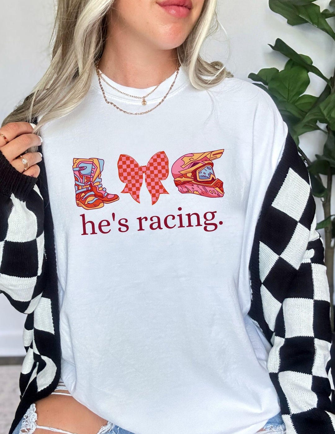 Motocross Wife Ladies' Favorite T-Shirt
