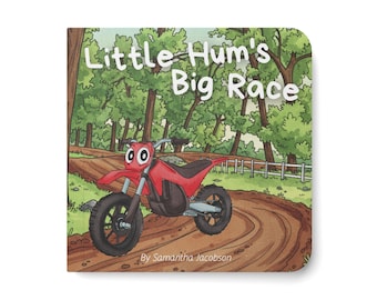 Little Hum's Big Race: Motocross Children's Book | Dirt Bike Toddler Gift | Electric Bike Story for Kids | Brave E-Bike Board Book