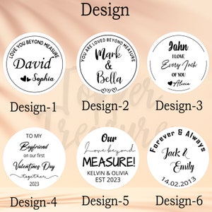 Custom Tape Measure, Personalized Measuring Tape, Boyfriend Gift, Beyond Measure Tape Gift, Gift ...