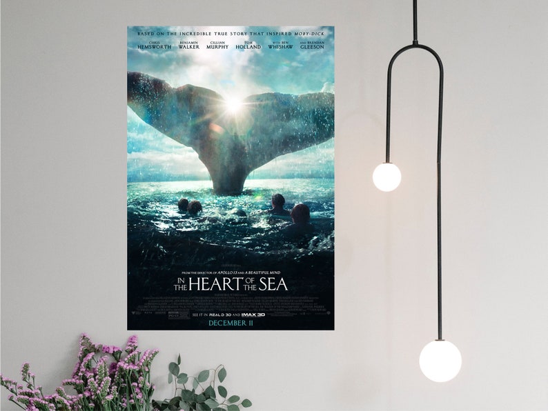 In the Heart of the Sea Movie Poster 2023 Film Canvas Prints Poster ...