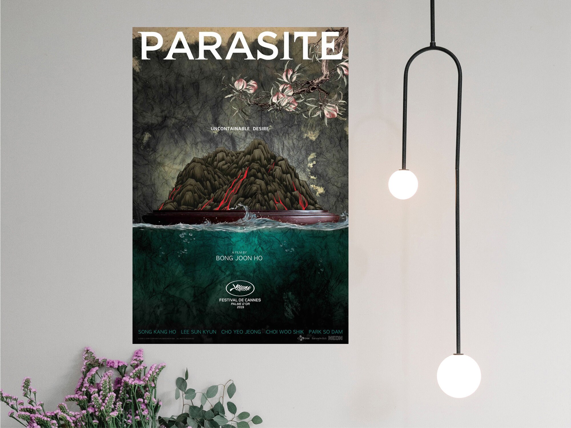 Póster de la película Parásitos 2023 Impresiones en lienzo - Etsy España